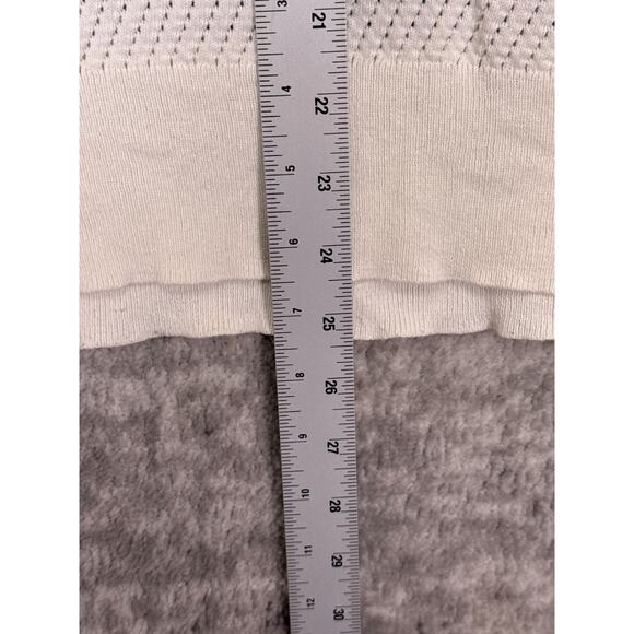 Mr Turk Shirt Large Mens White & Blue Striped Cotton Knit Polo - Picture 6 of 9